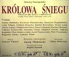 Królowa Śniegu [zapis spektaklu] [Film]