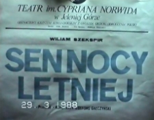 Sen nocy letniej [zapis spektaklu] [Film]
