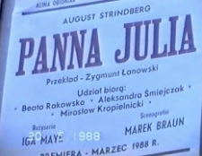 Panna Julia [zapis spektaklu] [Film]