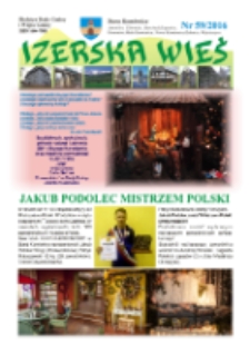 Izerska Wieś : Biuletyn Rady Gminy i Wójta Gminy, 2016, nr 59 [Dokument elektroniczny]