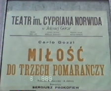 Miłość do trzech pomarańczy [zapis spektaklu] [Film]