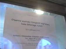 Dan Biferie. Wystawa fotografii digitalnej [Film]