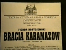 Bracia Karamazow [zapis spektaklu] [Film]