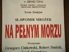 Na pełnym morzu [zapis spektaklu] [Film]