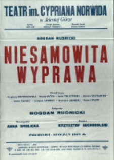 Niesamowita wyprawa - afisz premierowy [Dokument życia społecznego]