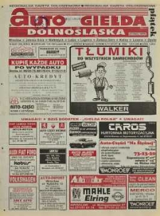 Auto Giełda Dolnośląska : regionalna gazeta ogłoszeniowa, R. 5, 1997, nr 60 (388) [1.08]