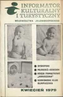 Informator Kulturalny i Turystyczny Województwa Jeleniogórskiego, 1979, nr 4