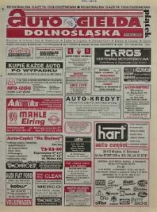 Auto Giełda Dolnośląska : regionalna gazeta ogłoszeniowa, R. 5, 1997, nr 82 (410) [17.10]