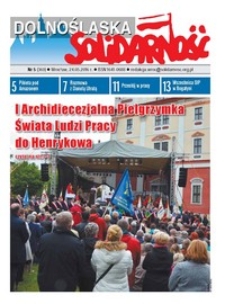 Dolnośląska Solidarność, 2016, nr 5 (369)