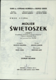 Świętoszek - program [Dokument życia społecznego]