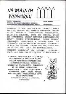 Na Własnym Podwórku, 2001, nr 1