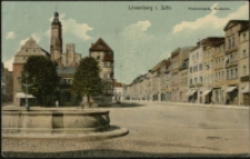 Löwenberg i. Schl. Niedermarkt, Nordseite [Dokument ikonograficzny]