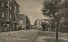 Löwenberg i. Schl. Blick in die Goldbergerstraße. [Dokument ikonograficzny]