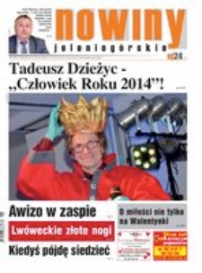 Nowiny Jeleniogórskie : tygodnik społeczny, R.56!, 2015, nr 6 (2903) [Dokument elektroniczny]