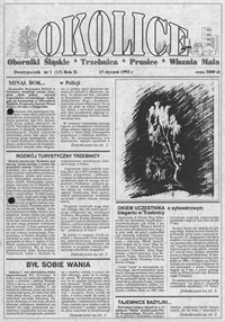 Okolice: Oborniki Śląskie, Trzebnica, Prusice, Wisznia Mała, 1993, nr 1 (13) [15.01]