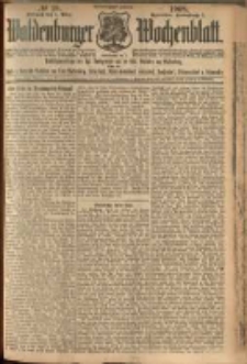 Waldenburger Wochenblatt, Jg. 54, 1908, nr 19