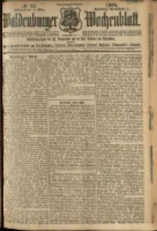 Waldenburger Wochenblatt, Jg. 54, 1908, nr 23