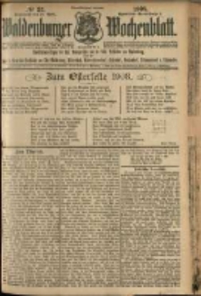 Waldenburger Wochenblatt, Jg. 54, 1908, nr 32