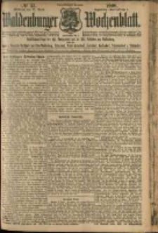 Waldenburger Wochenblatt, Jg. 54, 1908, nr 33