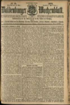 Waldenburger Wochenblatt, Jg. 54, 1908, nr 39