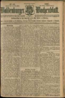 Waldenburger Wochenblatt, Jg. 54, 1908, nr 48