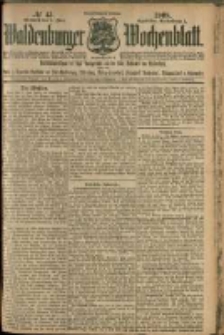 Waldenburger Wochenblatt, Jg. 54, 1908, nr 45