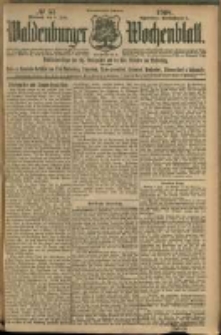 Waldenburger Wochenblatt, Jg. 54, 1908, nr 55