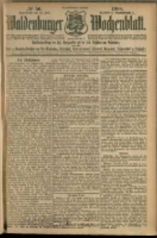 Waldenburger Wochenblatt, Jg. 54, 1908, nr 56