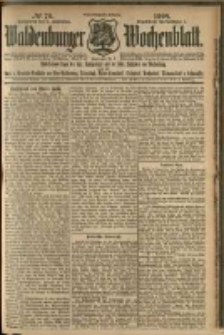 Waldenburger Wochenblatt, Jg. 54, 1908, nr 72