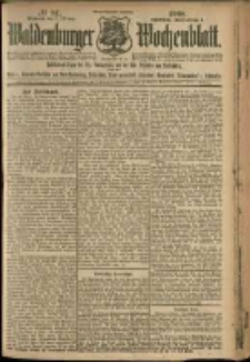 Waldenburger Wochenblatt, Jg. 54, 1908, nr 81