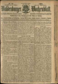 Waldenburger Wochenblatt, Jg. 54, 1908, nr 86