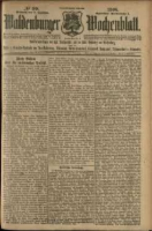 Waldenburger Wochenblatt, Jg. 54, 1908, nr 99