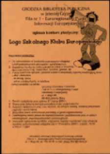 Logo Szkolnego Klubu Europejskiego - regulamin konkursu [Dokument życia społecznego]