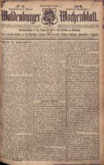 Waldenburger Wochenblatt, Jg. 55, 1909, nr 11