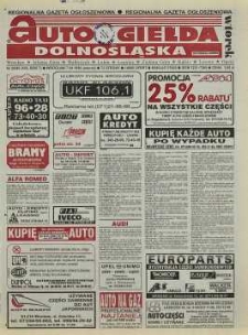 Auto Giełda Dolnośląska: regionalna gazeta ogłoszeniowa, 1998, nr 29 (456) [7.04]