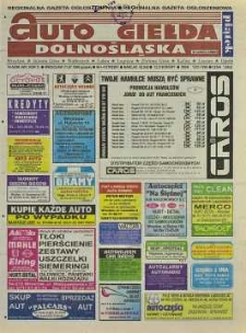 Auto Giełda Dolnośląska: regionalna gazeta ogłoszeniowa, 1998, nr 62 (487) [31.07]