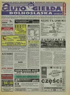 Auto Giełda Dolnośląska: regionalna gazeta ogłoszeniowa, 1998, nr 93 (518) [17.11]
