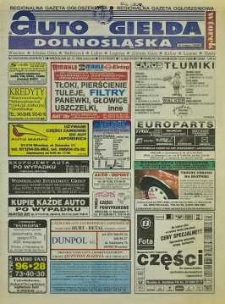 Auto Giełda Dolnośląska: regionalna gazeta ogłoszeniowa, 1998, nr 104 (529) [29.12]