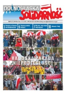 Dolnośląska Solidarność, 2016, nr 11 (375)