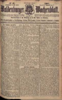 Waldenburger Wochenblatt, Jg. 55, 1909, nr 49