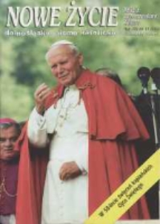 Nowe Życie: dolnośląskie pismo katolickie: religia, kultura, społeczeństwo, 1996, nr 11 (266)