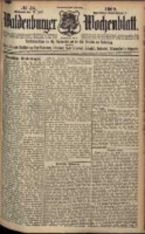 Waldenburger Wochenblatt, Jg. 55, 1909, nr 58