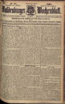 Waldenburger Wochenblatt, Jg. 55, 1909, nr 79