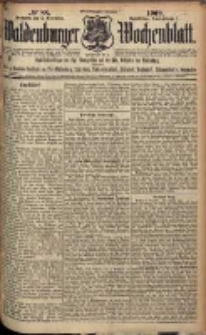 Waldenburger Wochenblatt, Jg. 55, 1909, nr 88