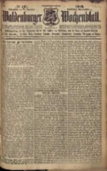 Waldenburger Wochenblatt, Jg. 55, 1909, nr 101