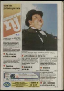 Nowiny Jeleniogórskie : tygodnik społeczny, R. 42, 1999, nr 33 (2148)