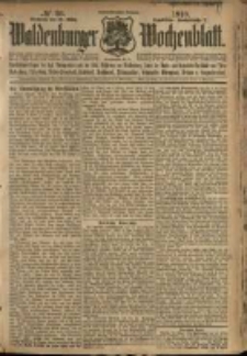 Waldenburger Wochenblatt, Jg. 56, 1910, nr 26