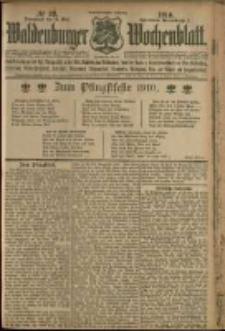 Waldenburger Wochenblatt, Jg. 56, 1910, nr 39
