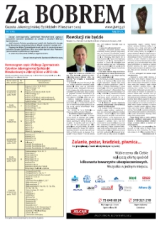 Za Bobrem : gazeta Jeleniogórskiej Spółdzielni Mieszkaniowej, 2012, nr 1 (16) [Dokument elektroniczny]