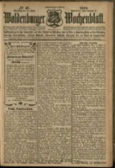 Waldenburger Wochenblatt, Jg. 56, 1910, nr 48